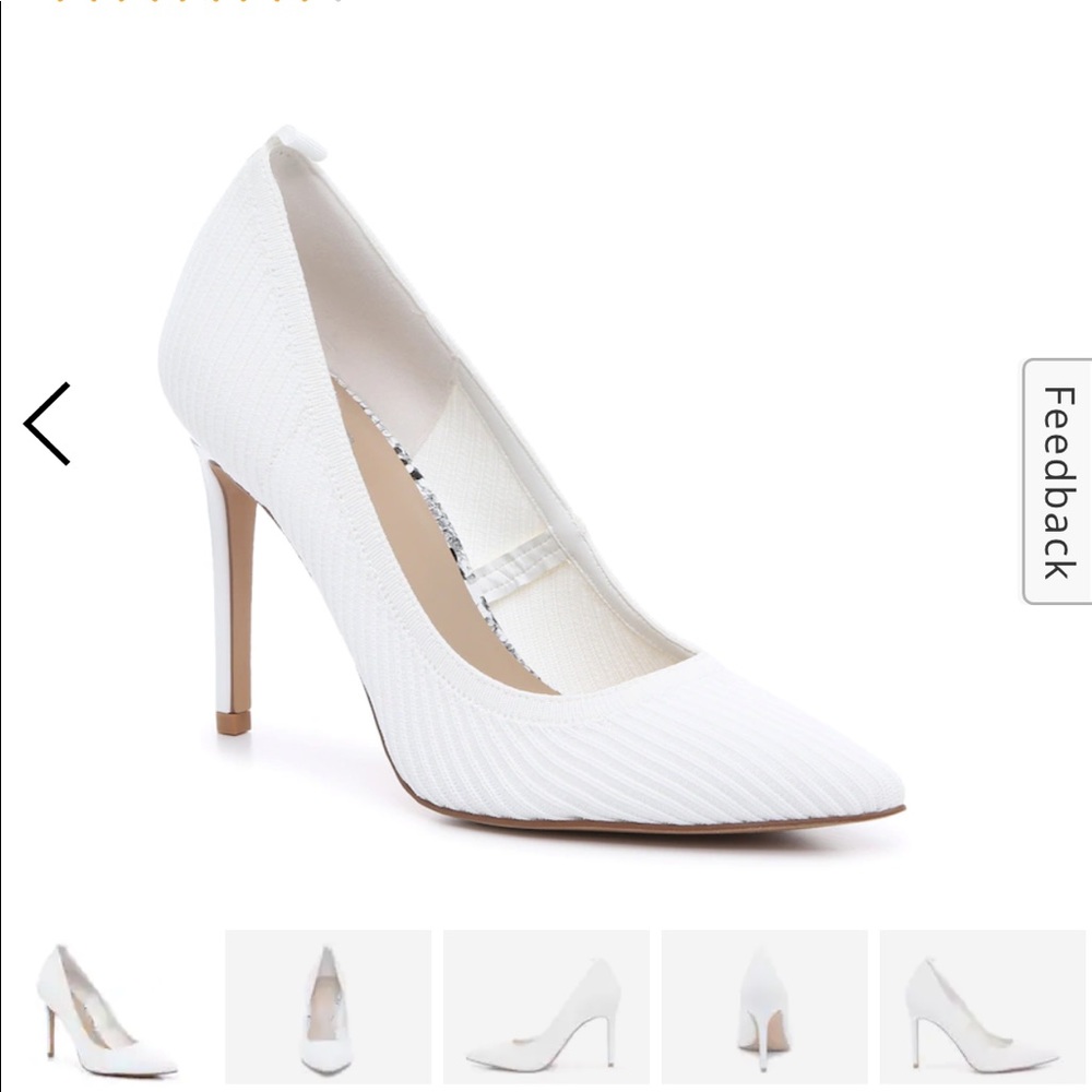 White Danyah pump from DSW
